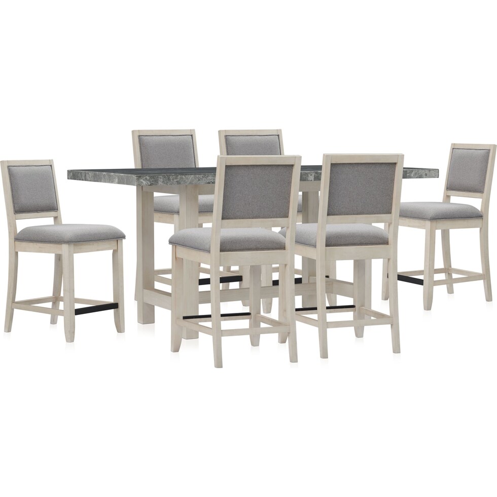 nova coast gray  pc dining room   