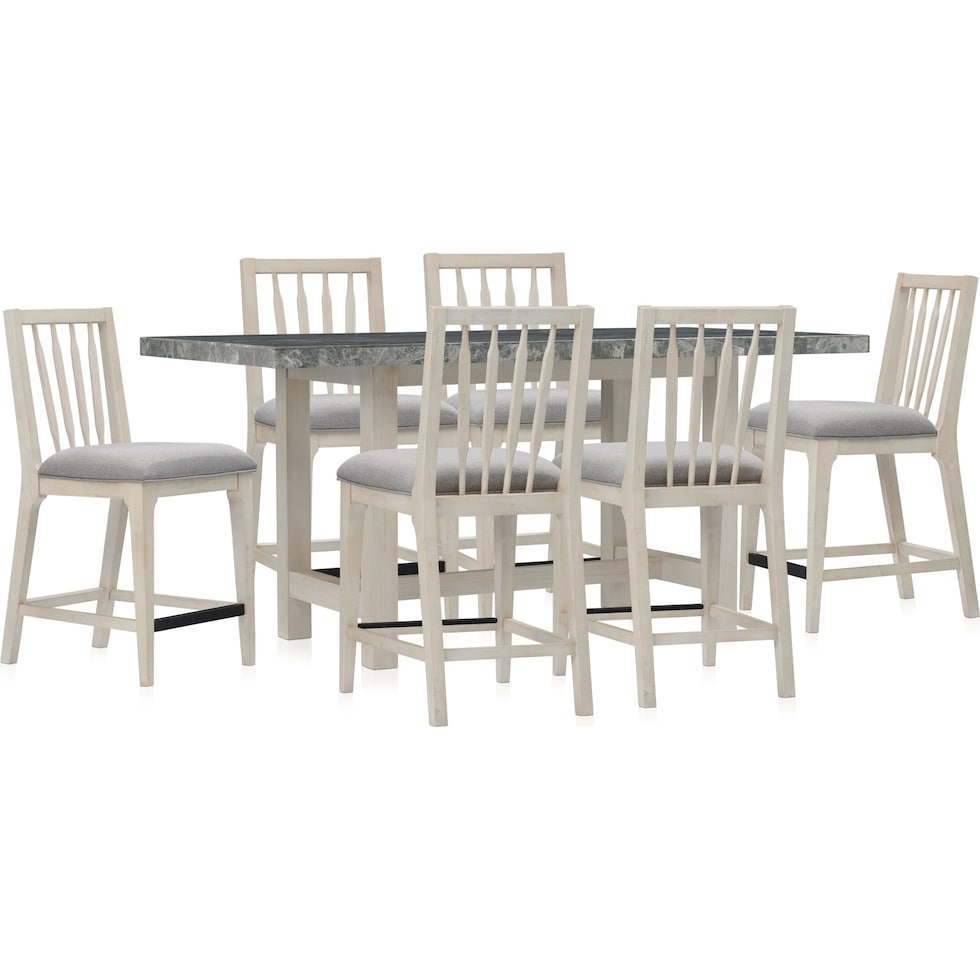 nova coast gray  pc dining room   