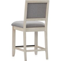 nova coast gray bar stool   