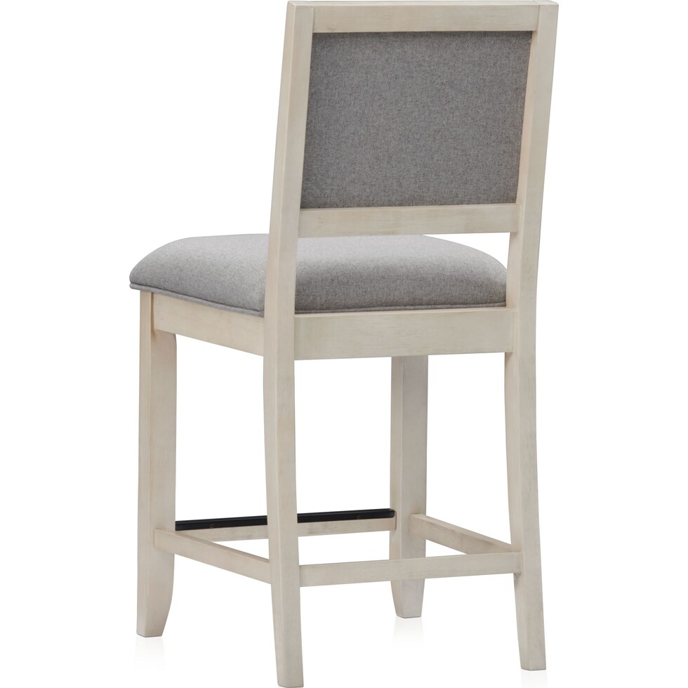 nova coast gray bar stool   