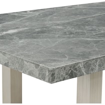 nova coast gray dining table   