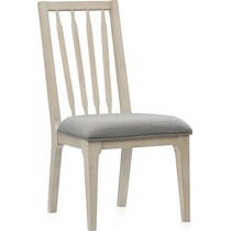 nova coast gray side chair   