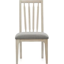 nova coast gray side chair   