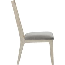 nova coast gray side chair   