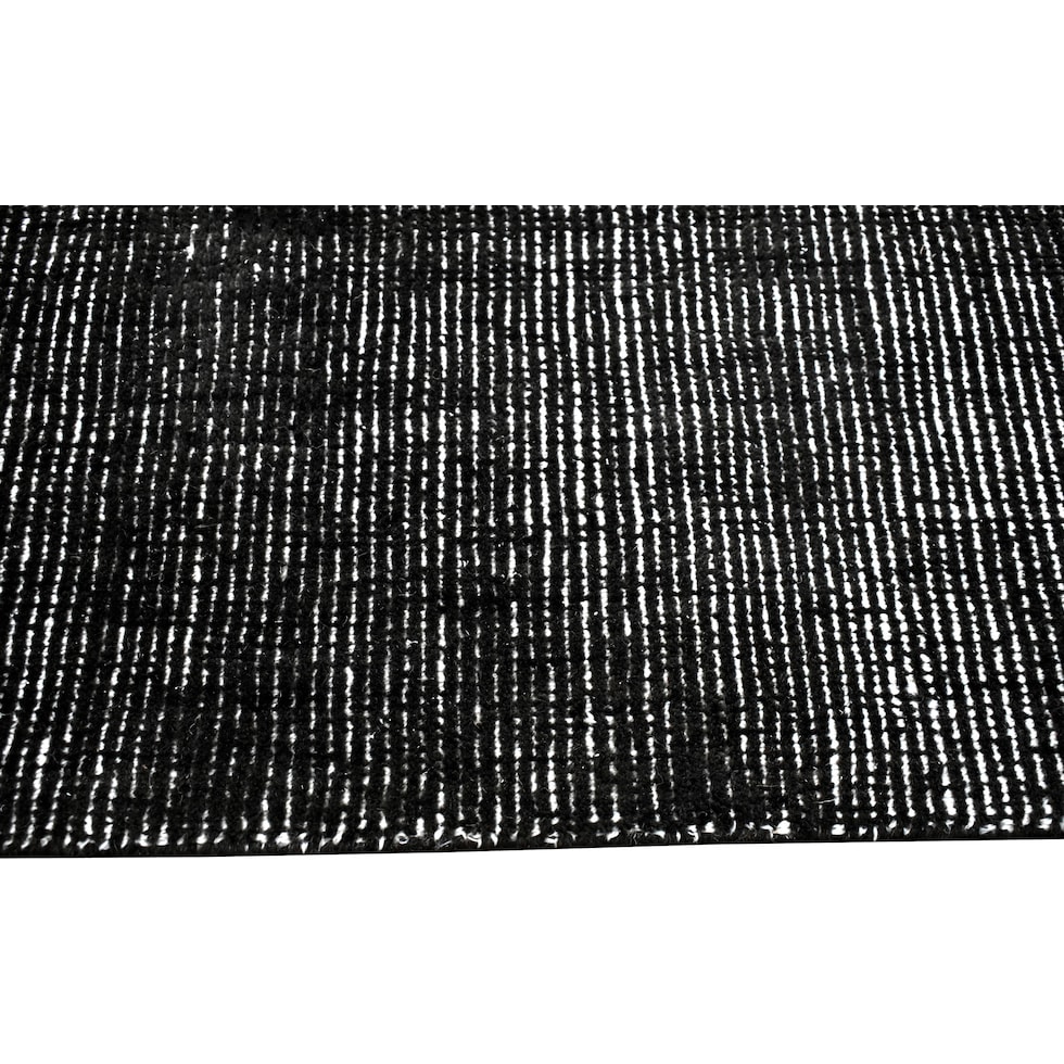 novara black area rug  x    