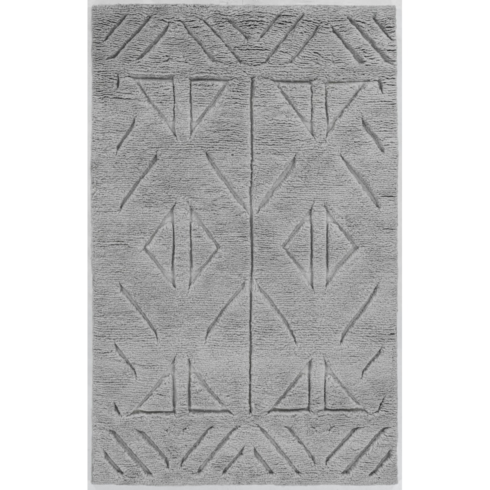 nyssa gray area rug  x    