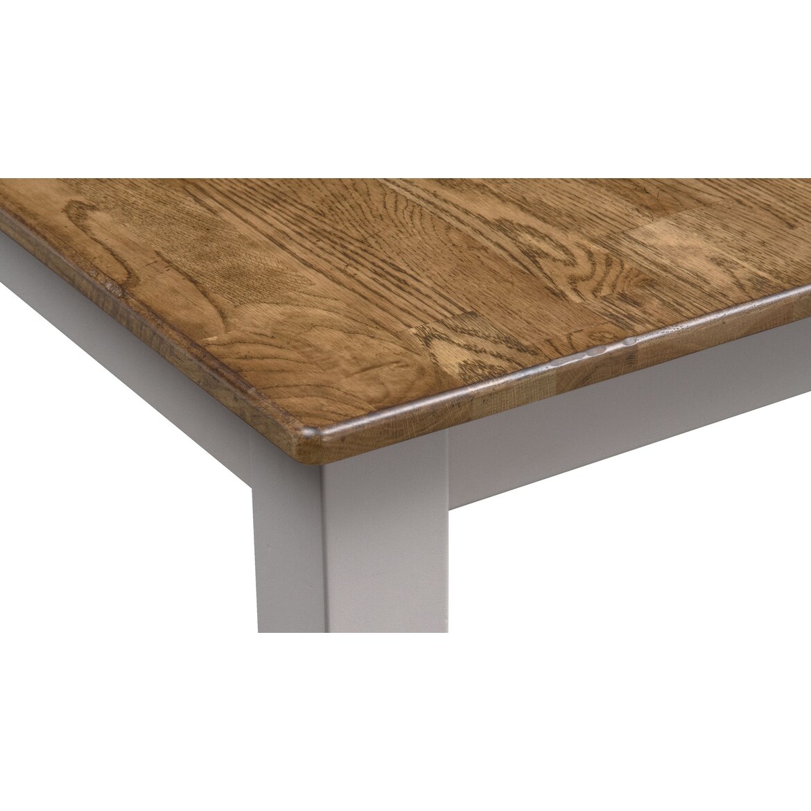 Nantucket CounterHeight Dining Table and 4 SlatBack Dining Chairs