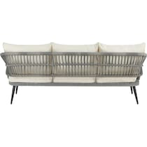 oakland gray cream outdoor sofa set   