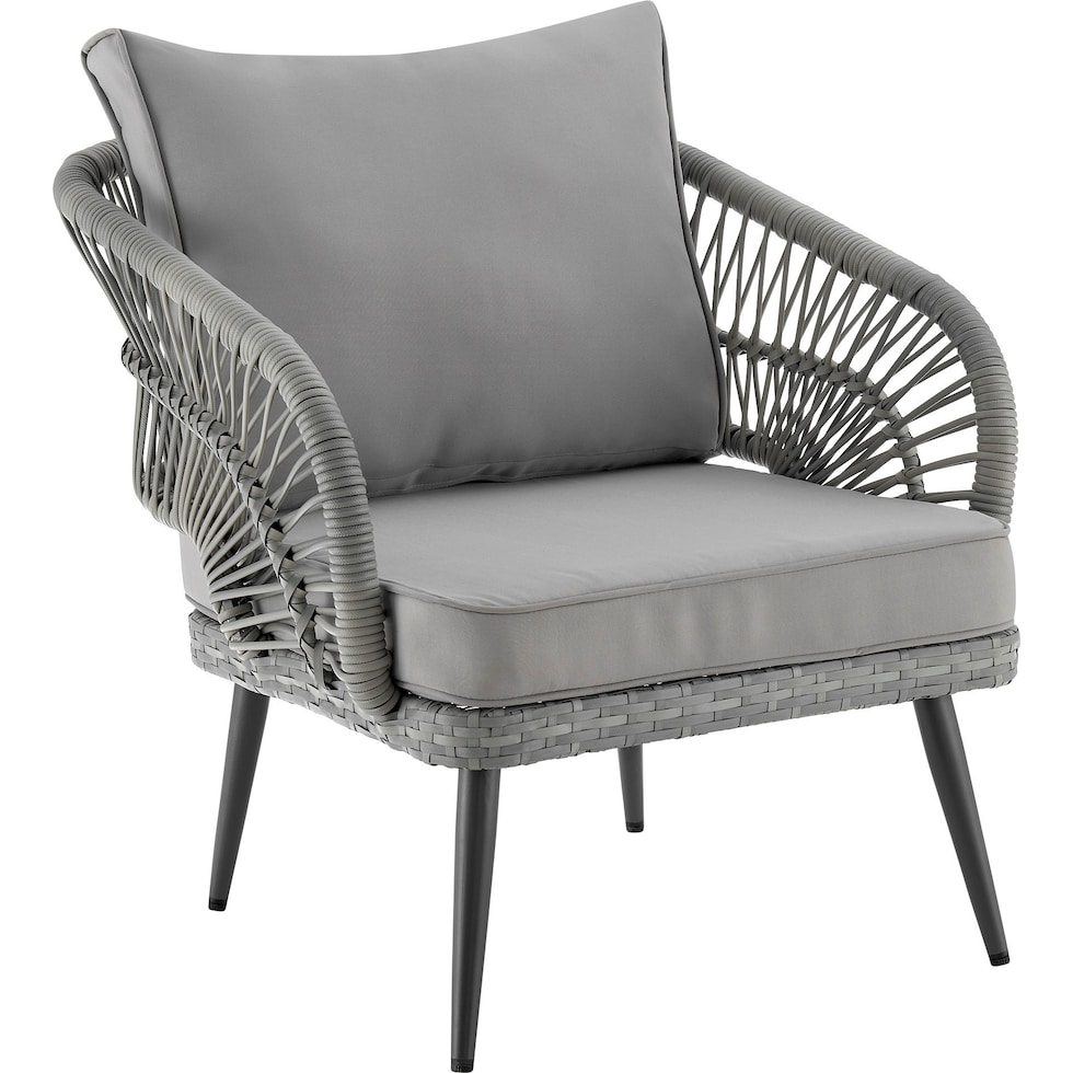 oakland gray outdoor sofa set   