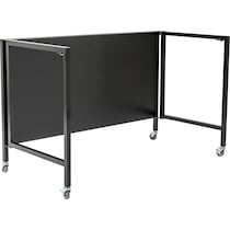 oaklie black desk   