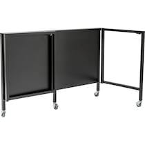 oaklie black desk   