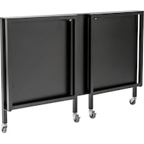 oaklie black desk   