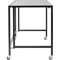 oaklie black desk   