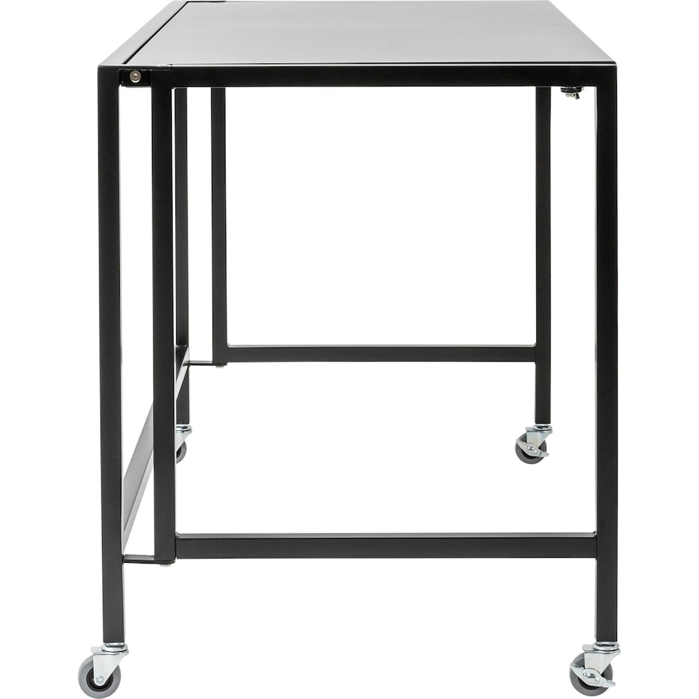 oaklie black desk   