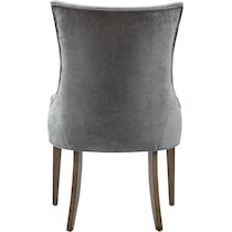 oakmont gray dining chair   