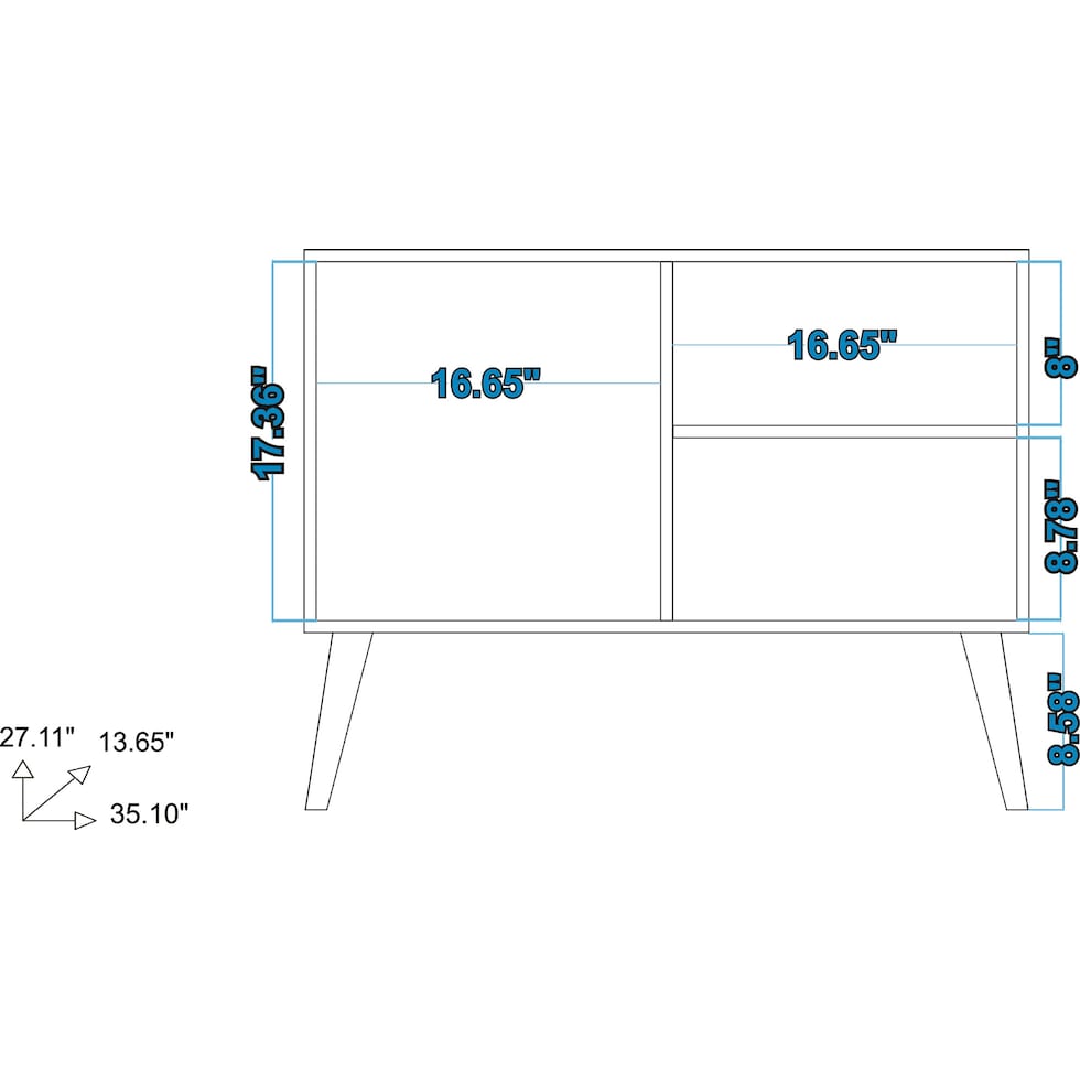 oberon dimension schematic   