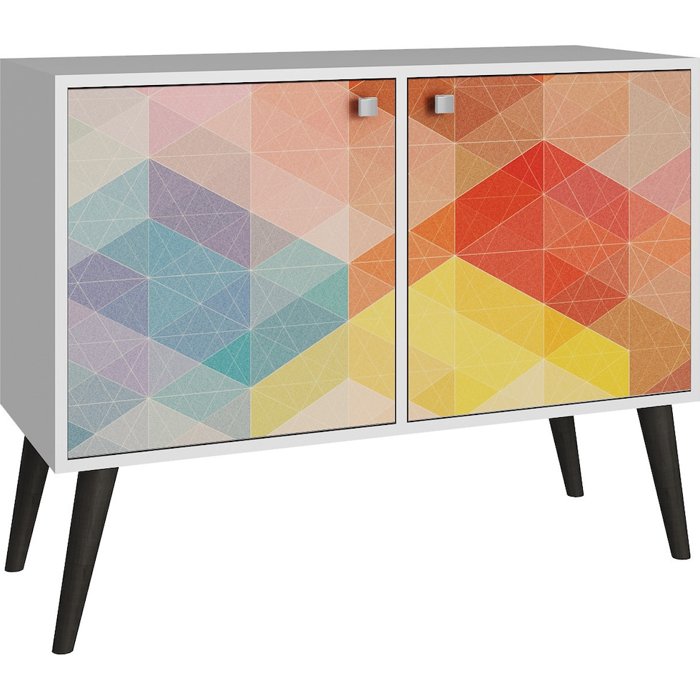 oberon multicolor accent cabinet   
