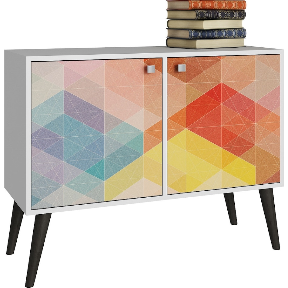 oberon multicolor accent cabinet   