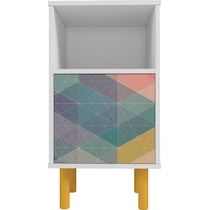 oberon multicolor nightstand   