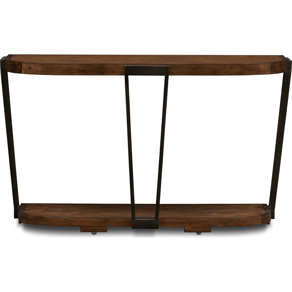 ocala pine sofa table   