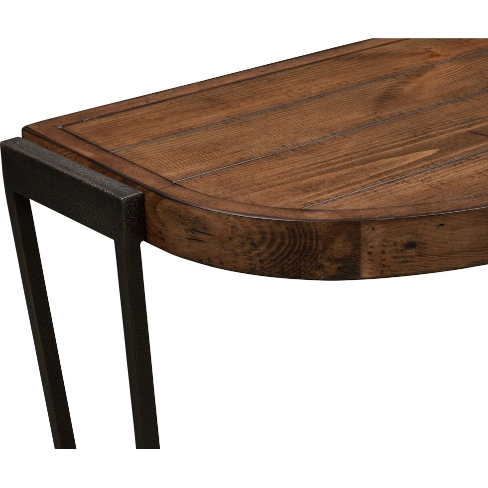 ocala pine sofa table   