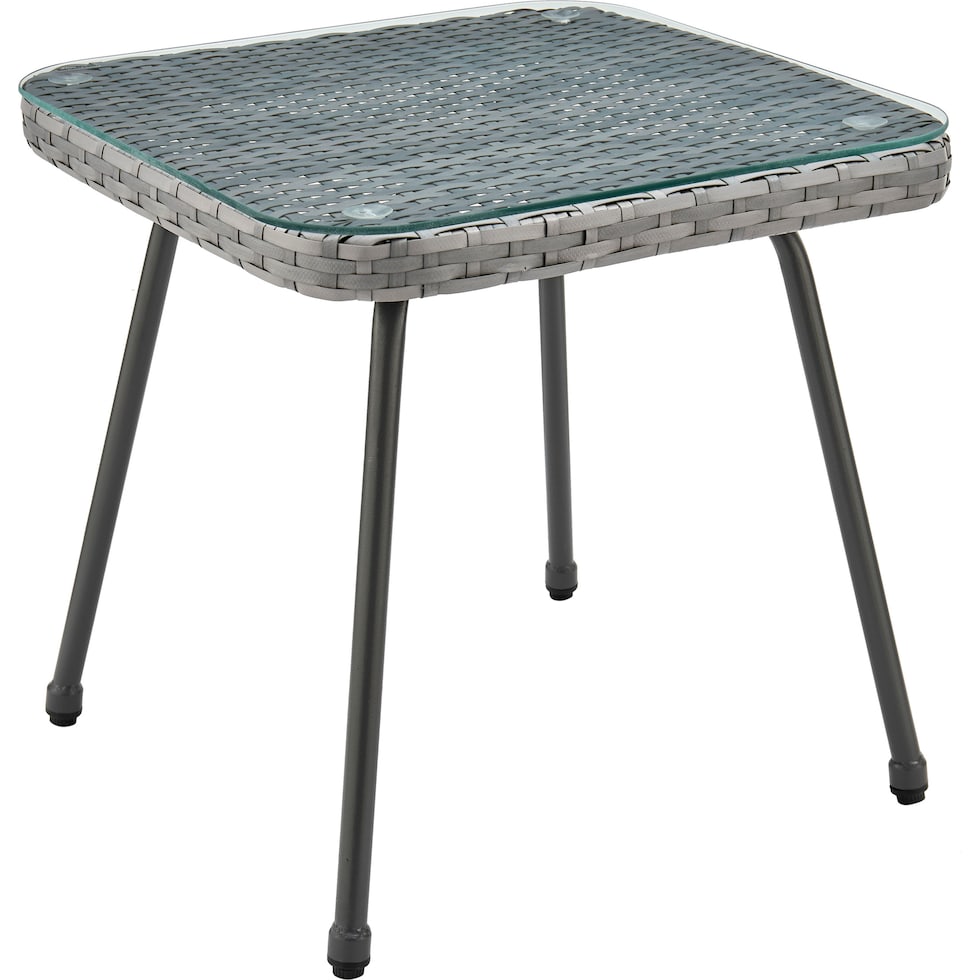 ocean city gray outdoor chair set   