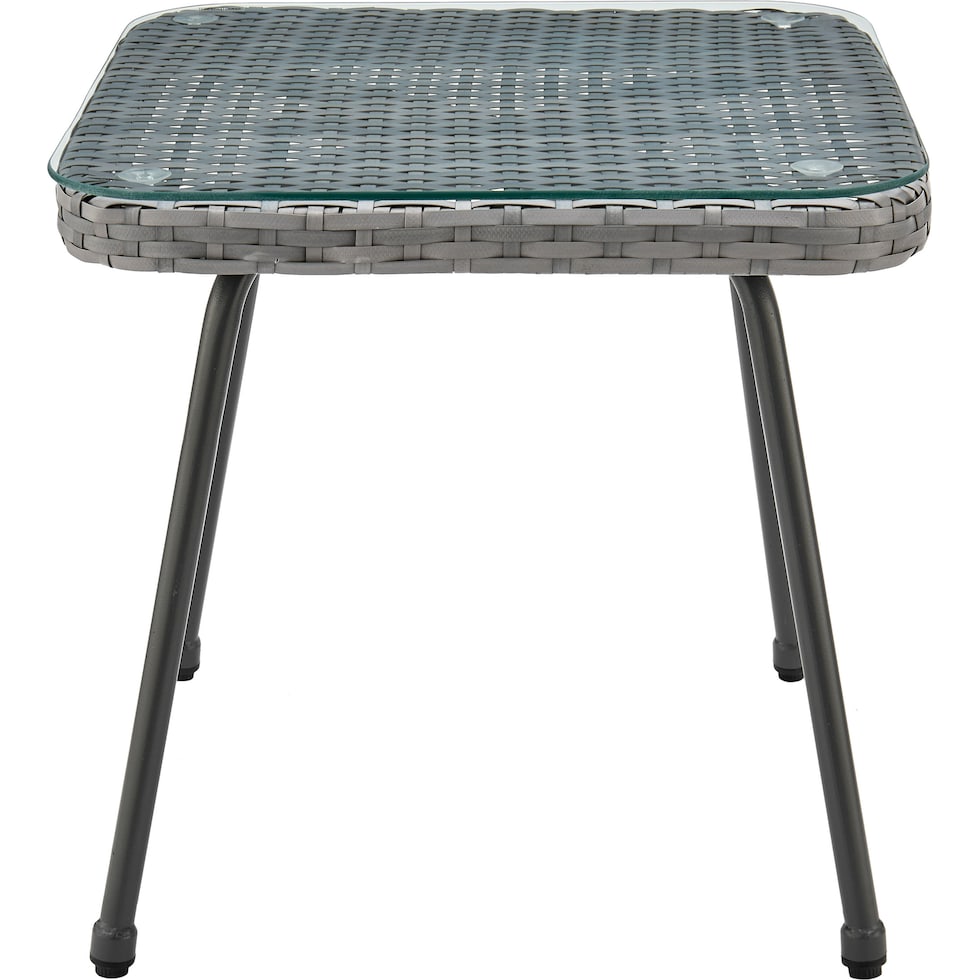 ocean city gray outdoor chair set   