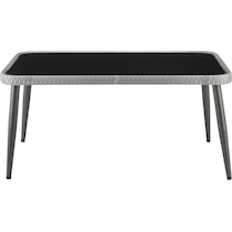 ocean city gray outdoor loveseat set   