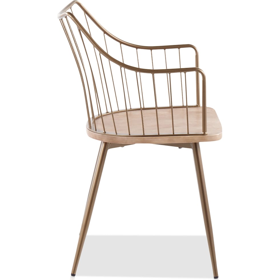 oden white dining chair   