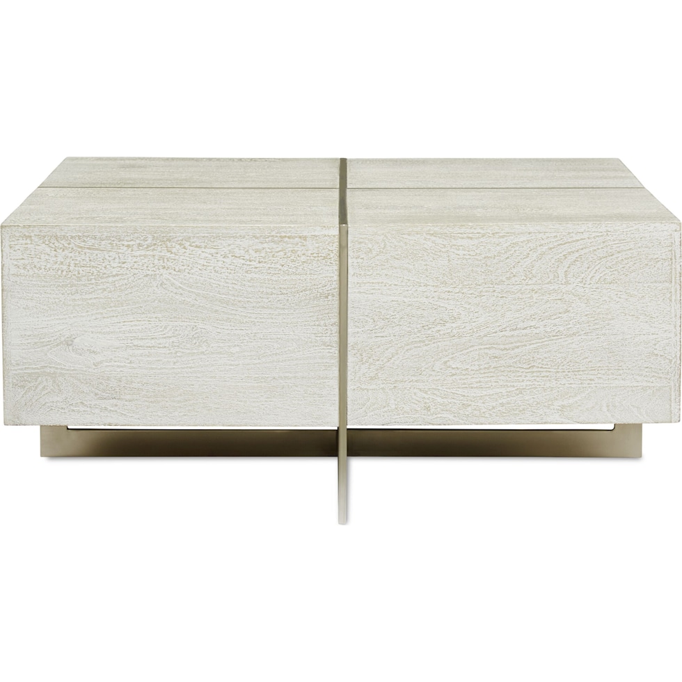 odessa white coffee table   