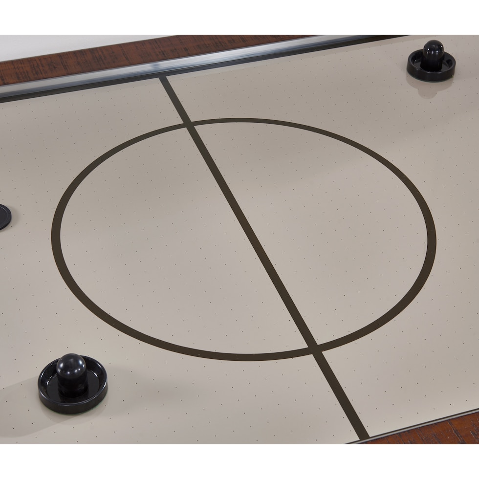 ogden dark brown gaming table   