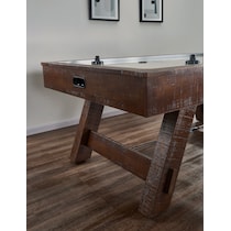 ogden dark brown gaming table   