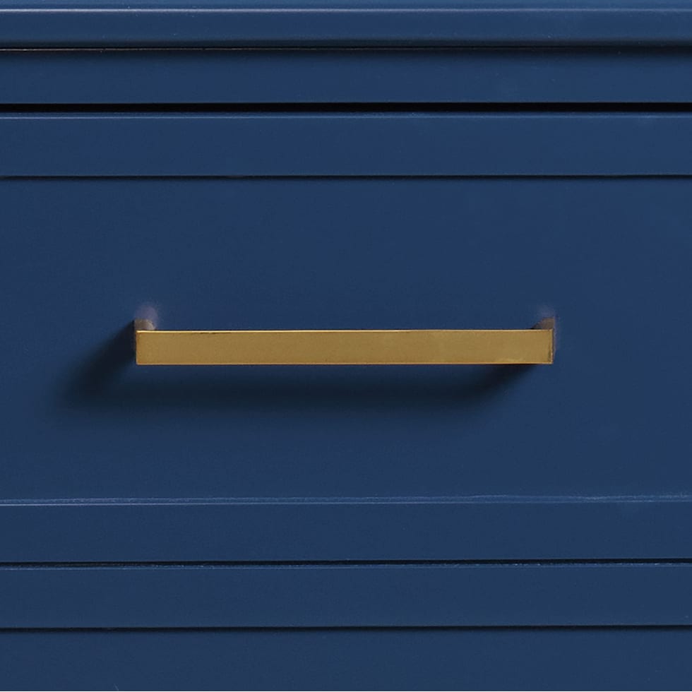 ohara blue side table   