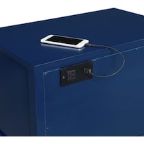 ohara blue side table   