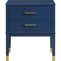 ohara blue side table   