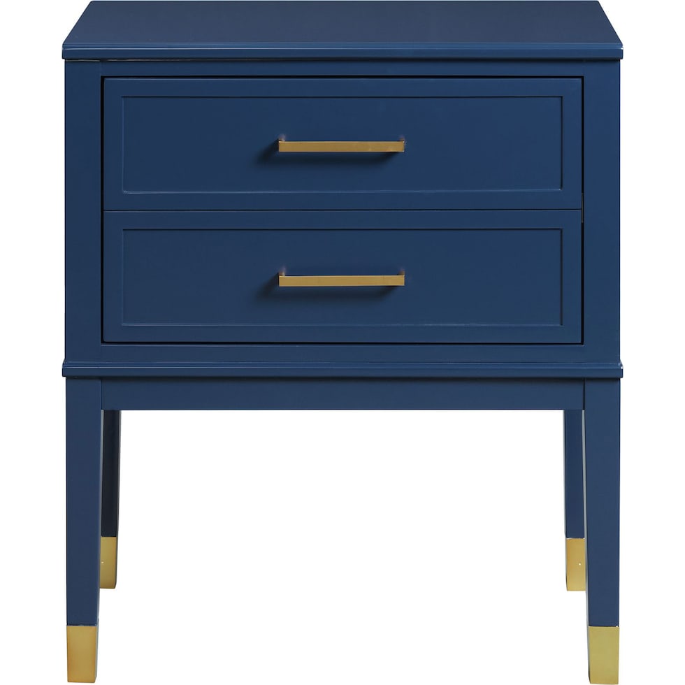 ohara blue side table   