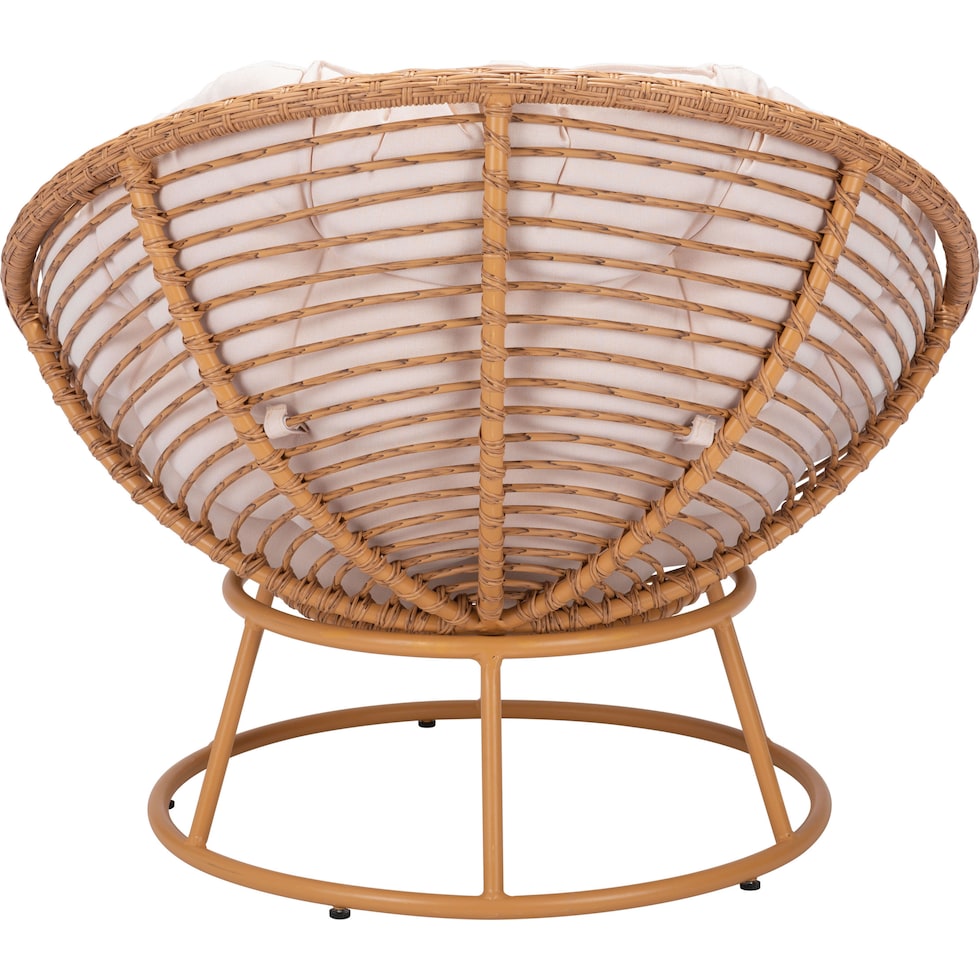 oklahoma tan cream outdoor chair   