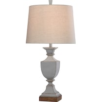 oldbury blue table lamp   