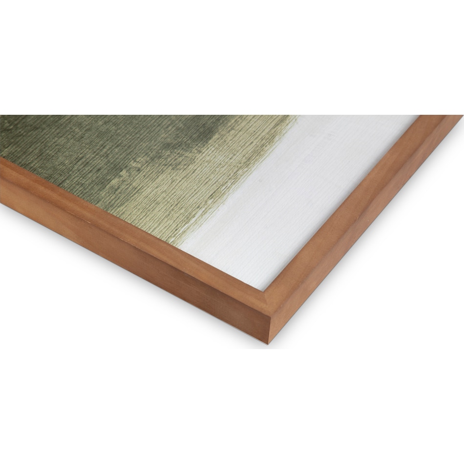 olive brush green wall art   
