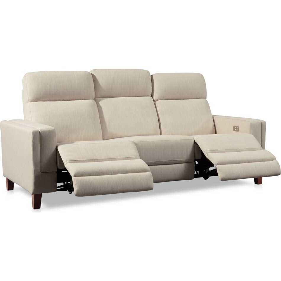 Oliver DualPower Reclining Sofa American Signature Furniture