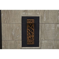 olivia bedroom black dresser and mirror   