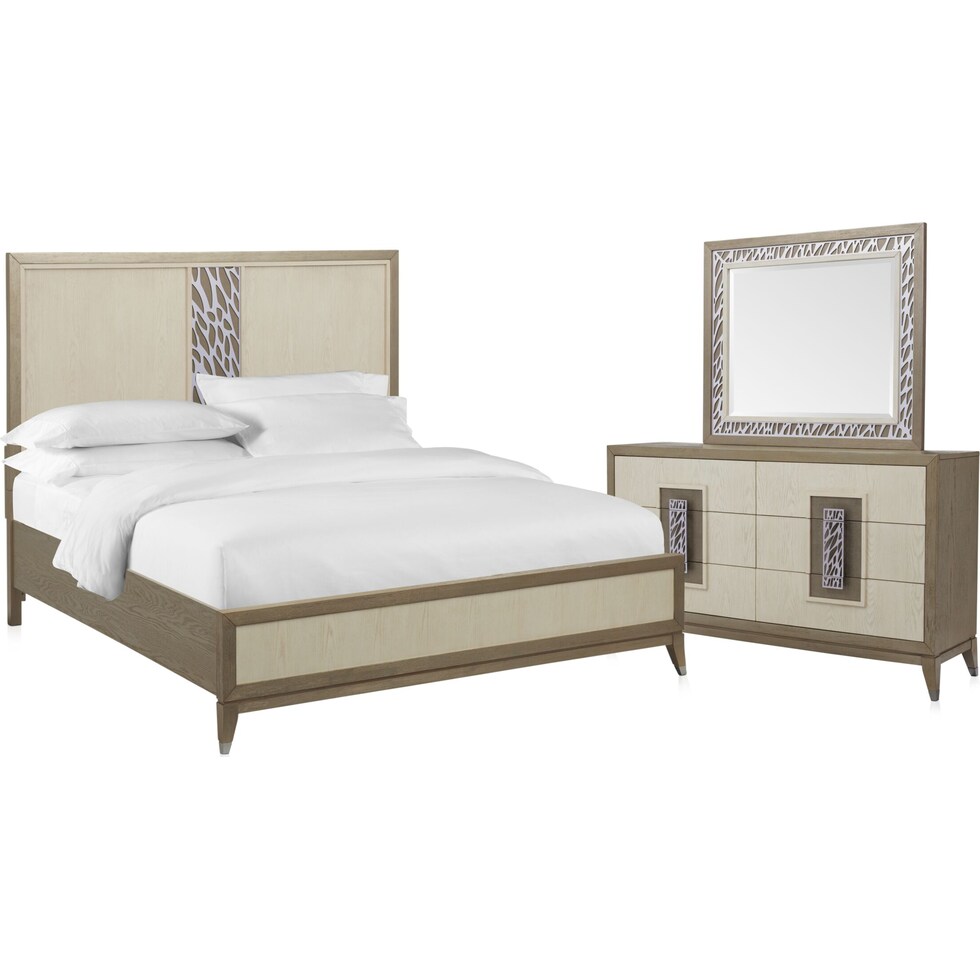 olivia bedroom white  pc queen bedroom   