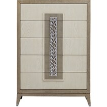 olivia bedroom white chest   