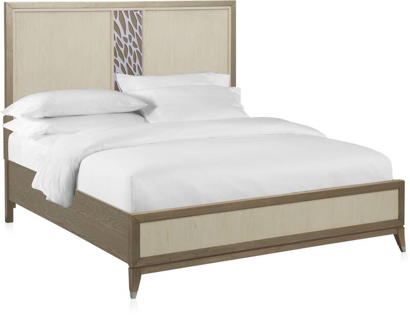 Olivia King Bed Pearl American Signature Furniture