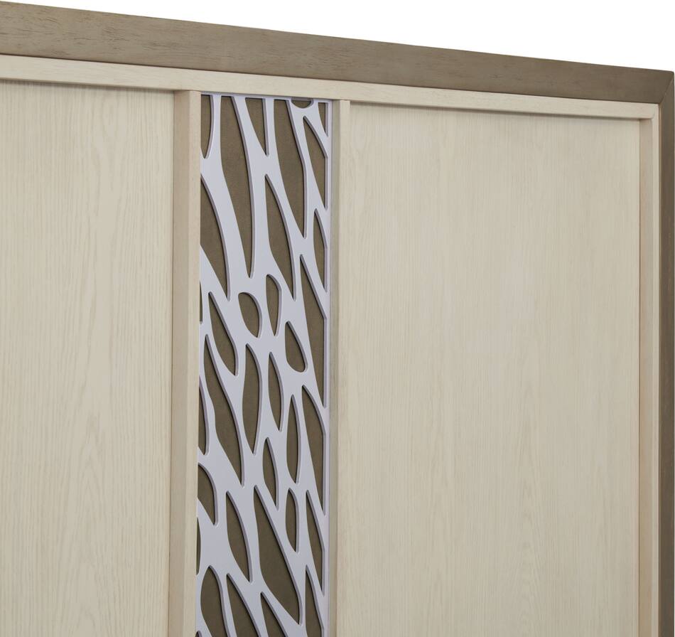 Olivia King Bed Pearl American Signature Furniture