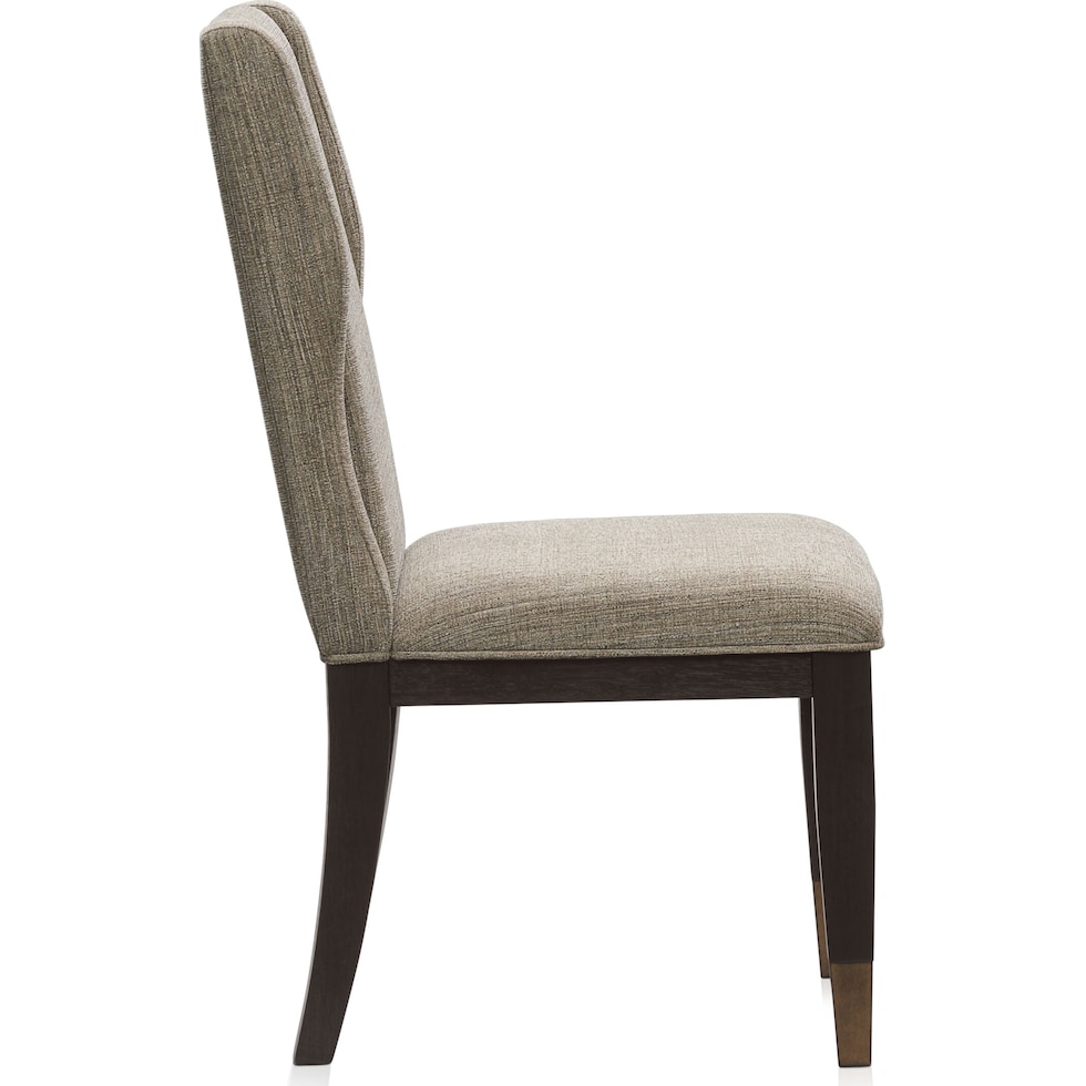 olivia dining room ebony dining chair   