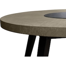olivia dining room ebony dining table   