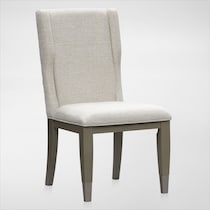 olivia dining room white dining chair   