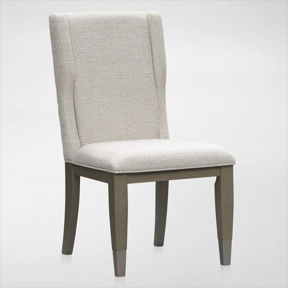 olivia dining room white dining chair   