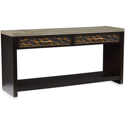 Olivia Sofa Table - Ebony